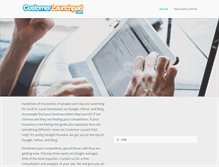 Tablet Screenshot of customerlaunchpad.com